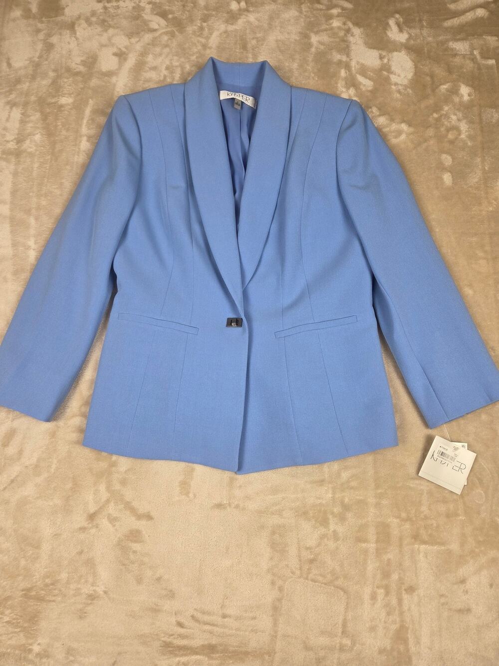 Kasper Light Blue Blazer